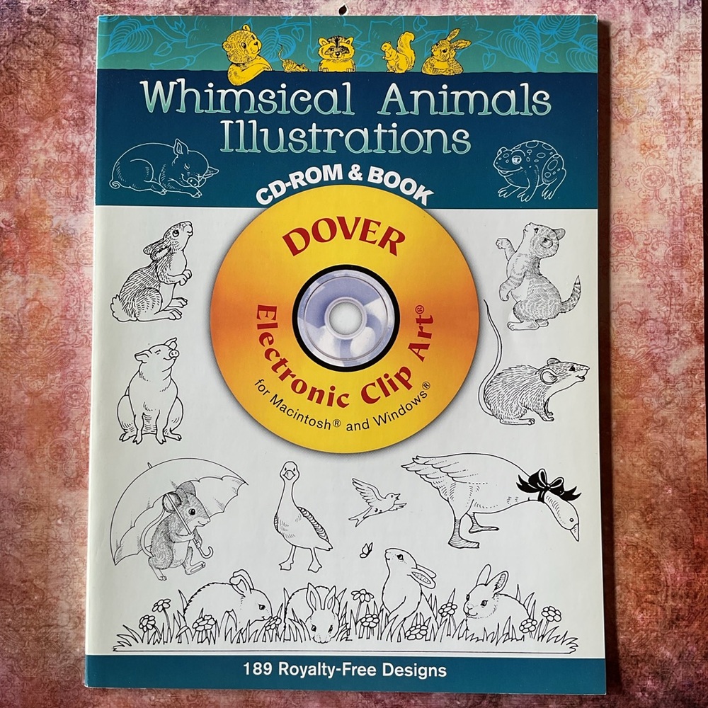 Whimsical Animals Illustrations by Dover Publications